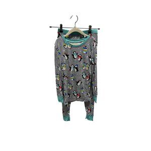 Little Sleepies Winter Penguin Unisex Kid Pajama Set 9-10